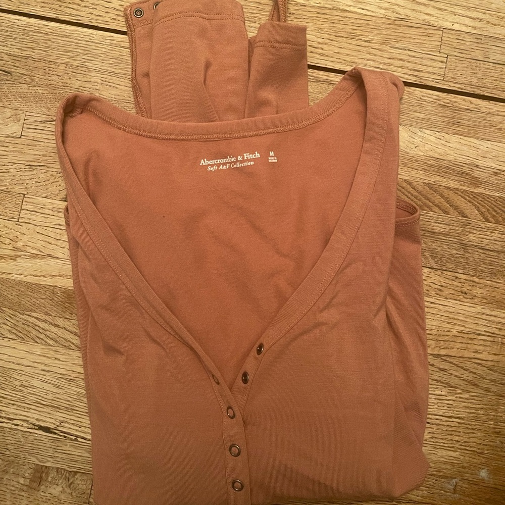 Abercombie Soft AF Collection Bodysuit - pink